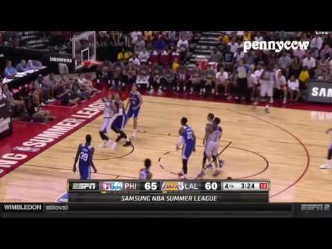 Ben Simmons vs D'Angelo Russel & Brandon Ingram FULL Highlights - Summer League - Game Winner