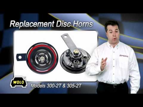 WOLO REPLACEMENT DISC HORNS