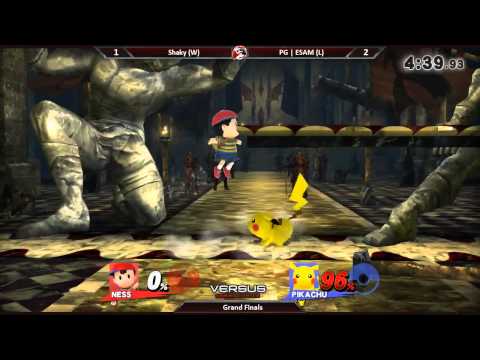 Versus Weekly 7/2/15 - Grand Finals - ESAM (Pikachu) vs. Shaky (Ness) - Smash 4