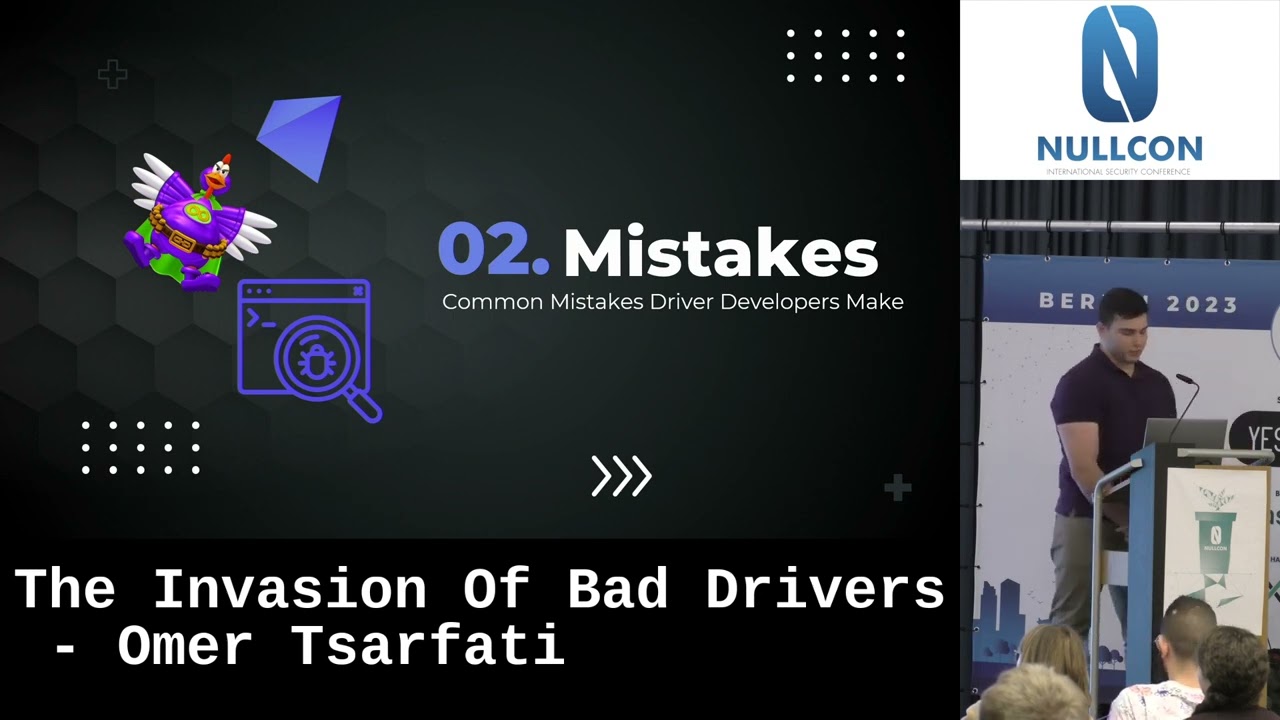 Nullcon Berlin 2023 | The Invasion Of Bad Drivers by Omer Tsarfati
