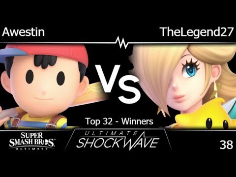 USW 38 - TLOC | Awestin (Ness) vs TheLegend27 (Rosalina) Top 32 - Winners - SSBU
