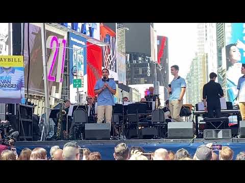 Stephen Christopher Anthony, Zach Piser, Nathan Levy, and Sam Primack! Dear Evan Hansen