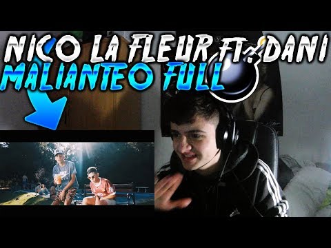 Nico LaFleur Ft Dani R - MALIANTEO FULL (REACCIÓN) | Hugo