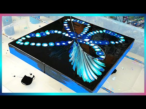 7 UNIQUE Fluid Art Techniques - Satisfying Acrylic Pouring Compilation - Inspiration | Art Therapy