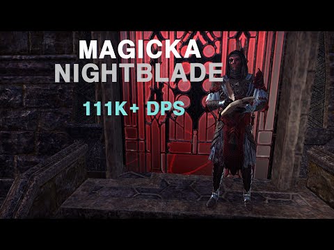 ESO Magicka Nightblade Deadlands 111K+ DPS