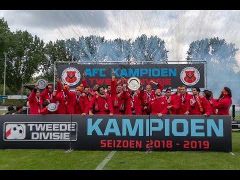 Videoverslag AFC Kampioen Tweede Divisie - seizoen 2018-2019