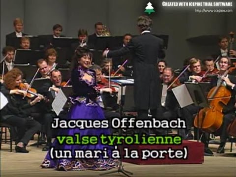 Sumi Jo(조수미) - Valse tyrolienne (from 'Un mari à la porte' by J.Offenbach)
