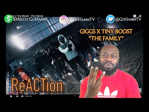 American Reacts | GIGGS x TINY BOOST - The Family [GoHammTV]