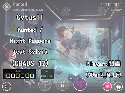 [Cytus II] hunted / Night Keepers feat Sylvia (CHAOS 12) MM TP100