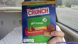 Reed Reviews Nestle Crunch Girl Scouts Peanut Butter Creme Cookies