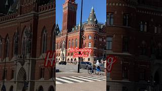 What a beautiful city | Helsingborg Sweden #sweden #shorts #denmark #helsingborg #travelvlog