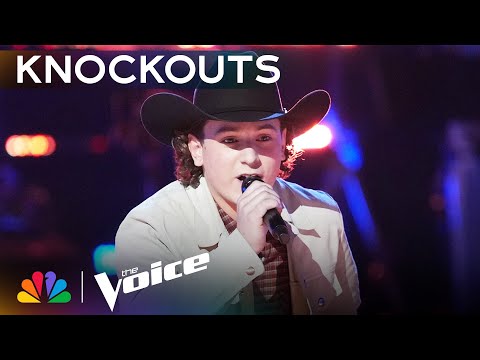 17-Year-Old Trevon Dawson Nails Brooks & Dunn's "Red Dirt Road" | The Voice Knockouts | NBC