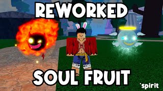 REWORKED: SPIRIT (SOUL) Fruit Showcase in Blox fruits (ROBLOX) - CHRISTMAS UPDATE