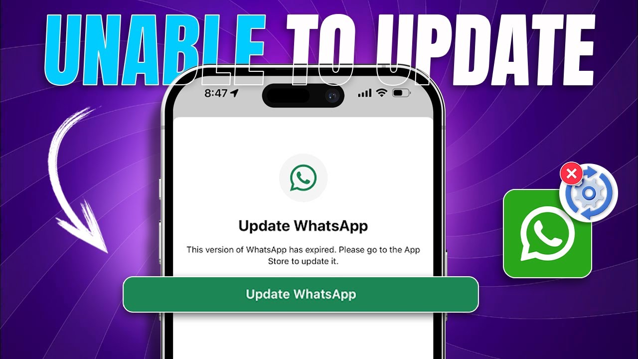 How to Fix Unable to Update WhatsApp on iPhone | Solve WhatsApp Update Problems on App Store