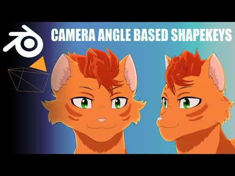 Blender 2.93 - Camera angle based shape keys - "Automorph" Tutorial