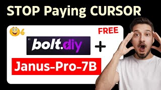 Bolt.diy + Deepseek Janus pro 7b with LM Studio : Build Full Stack App For FREE | CURSOR Alternative