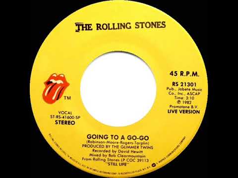 1982 HITS ARCHIVE: Going To A Go-Go (live) - Rolling Stones (stereo 45)
