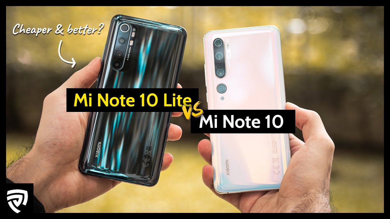 Xiaomi Mi Note 10 Lite VS Mi Note 10 | In-depth Review & Comparison [2020]