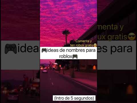 Ideas de nombres para roblox