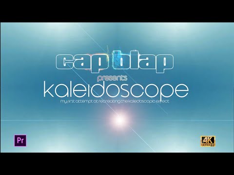 Kaleidoscopic Drone Footage--a quick video edit--cap blap