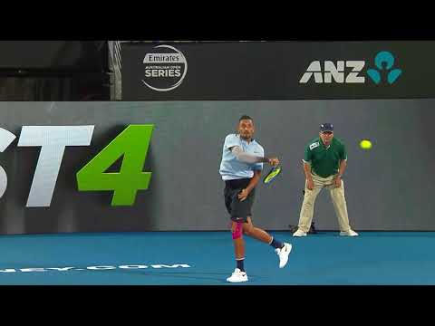 Nick Kyrgios v Alexander Zverev Match Highlights (FAST4) | Sydney International 2018