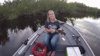Off The BEATEN PATH, Fishing For Big Bass (RIGHT IN HER FACE!)