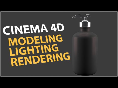 Cinema 4D Product Design PART 02 LIGHTING AND RENDERING