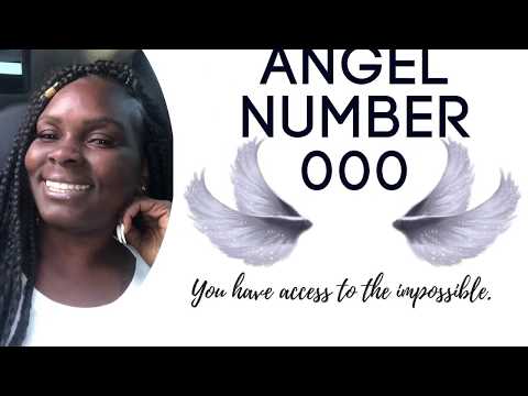 Engel Nummer 000:: Sie haben Zugang zum Unmöglichen.✨💫 #angelnumbers