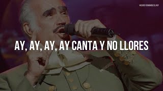 Vicente Fernández - Cielito Lindo (LETRA)