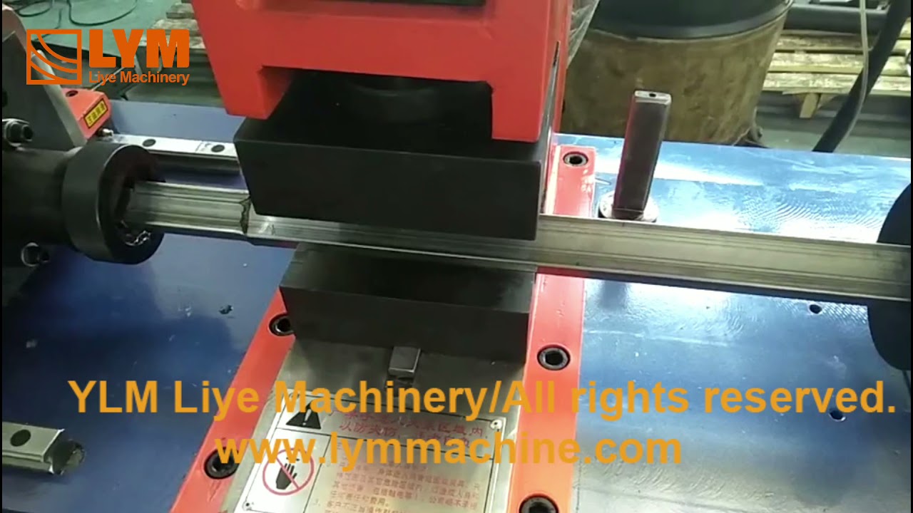 Insert square or rectangular tube into another pipe after tube end reducing-LYM(Liye Machinery)