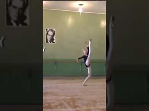 Alina Somova in 5th class ❤️ #vaganovaballetacademy