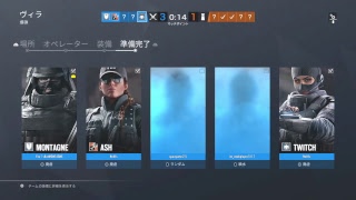 ［女性実況］レインボーシックスシージ　カジュアル