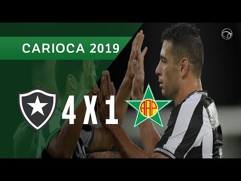 BOTAFOGO 4 X 1 PORTUGUESA - GOLS - 21/03 - CAMPEONATO CARIOCA 2019