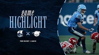 CFL Game Highlights | Week 10 Calgary at Toronto, August 6, 2026