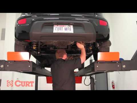 Trailer Hitch Install  CURT 11110 on 2012 Kia Soul