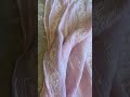 Crushed Mulmul Cotton Baby Pink Semi-Stitched Set