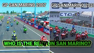 Download lagu GP SAN MARINO 2007 VS GP SAN MARINO 2021 #gpsanmarino2007#gpsanmarino2021 mp3