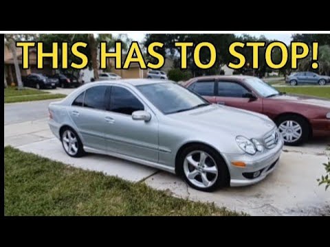 HOW TO INSTALL FRONT AND REAR BRAKE PADS & BRAKE ROTORS. FOR 2005-2007 MERCEDES Supercharged C230