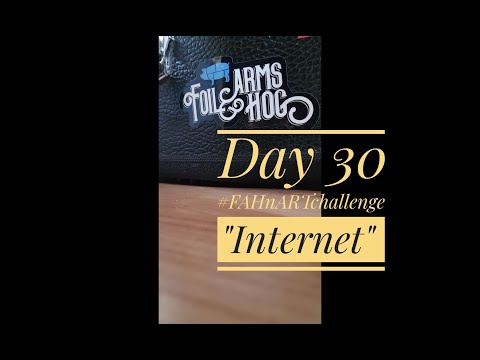 #FAHnARTchallenge Day 30: Internet - an original song (reprise from day 2)!