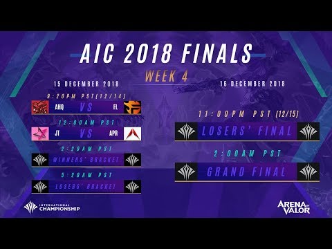 AIC 2018 Semifinals Day 1