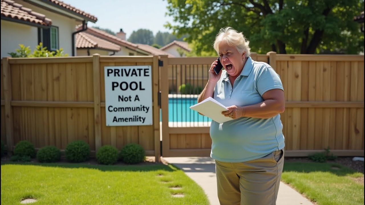 HOA Karen LOSES IT When I Deny My Pool Access & Calls 911! | EntitledPeople Reddit