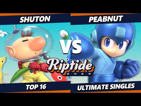 Riptide 2025 - Shuton (Olimar) Vs. Peabnut (Mega Man) Smash Ultimate - SSBU