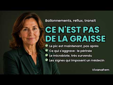 Miniature de la vidéo : Ballonnements, reflux, transit : ce qui change vraiment dans ton ventre