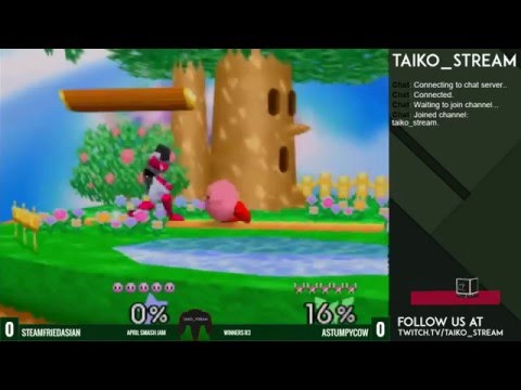 April Smash Jam - 64 Singles - SteamFriedAsian vs AStumpyCow