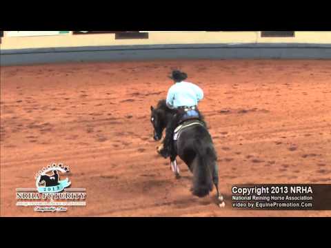 Jacs Electric Velvet ridden by Stefano Calcagnini - 2013 NRHA Futurity(Open Fut. 1st Go - Sec. 2)