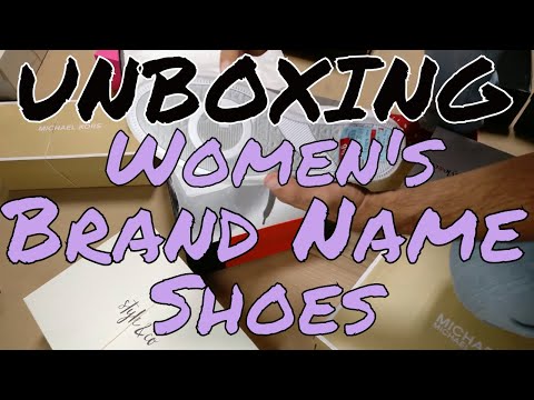 UNBOXING: HE Department Store Shelf-Pull Women's Branded Shoe Lots