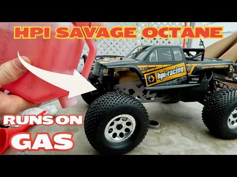 HPI Savage Octane Gasoline 15CC Monster Truck Full Review, History \u0026 Test Drive