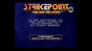Gameplay Ps1 - Strikepoint the hext mission PAL FR