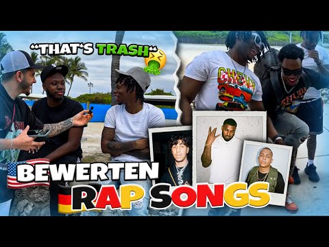 AMERIKANER bewerten DEUTSCHE RAP SONGS! 🤩 (Luciano, Ufo361, Reezy etc.) 👀 | Thype