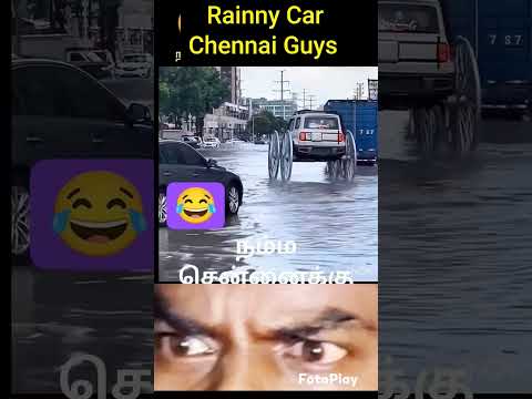 ❌Rainny Car for Chennai Guys‼️❌ #funny #comedy #trending #ytshortsviral🤣😂🤣